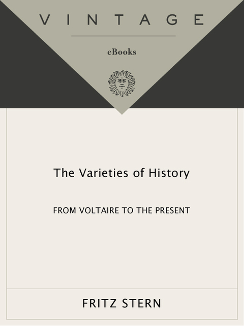 Cover image for book The Varieties of History
