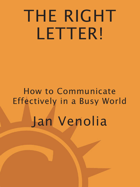 Cover image for book The Right Letter