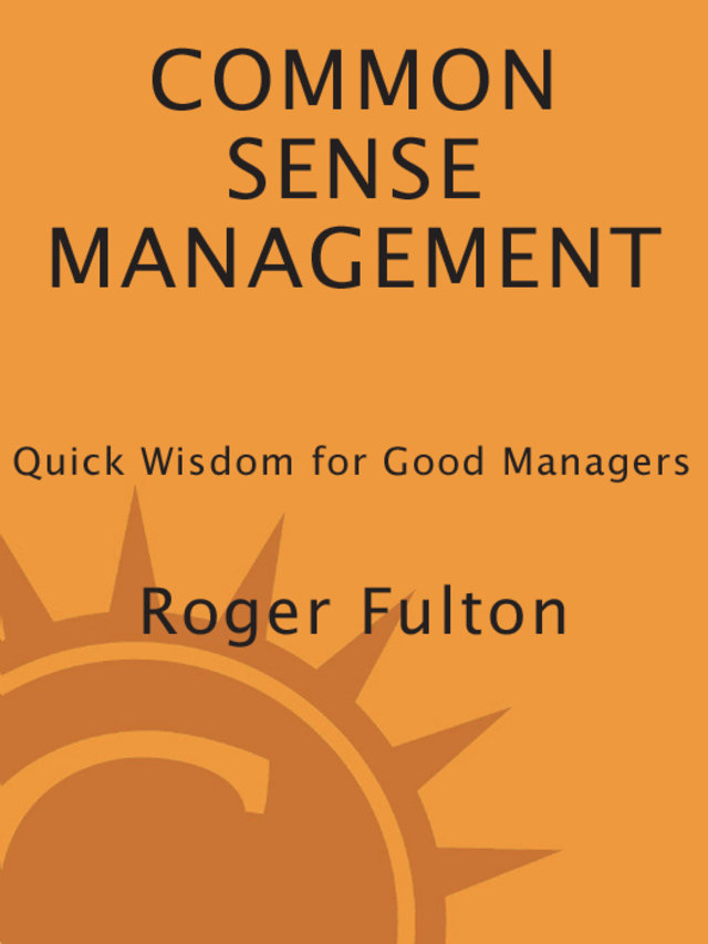 Common Sense Management