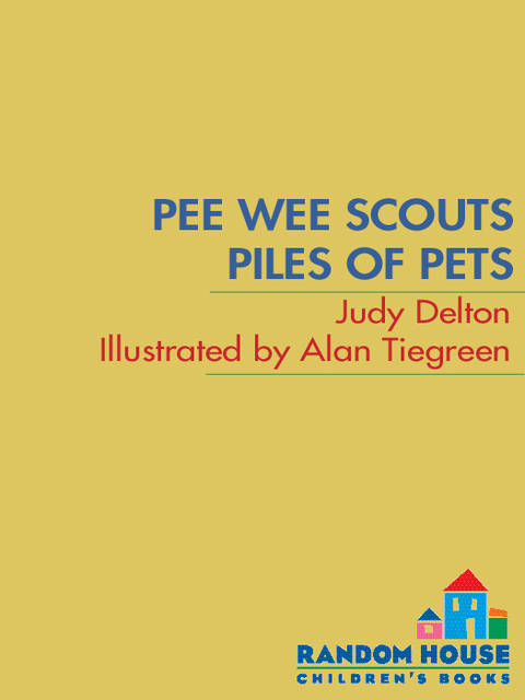 Cover image for book Pee Wee Scouts: Piles of Pets