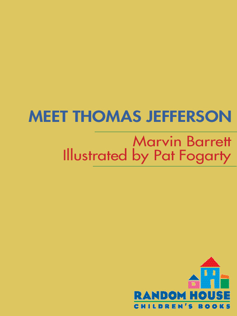 Cover image for book Meet Thomas Jefferson