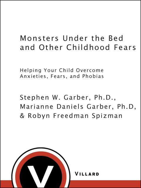 Cover image for book Monsters Under the Bed and Other Childhood Fears