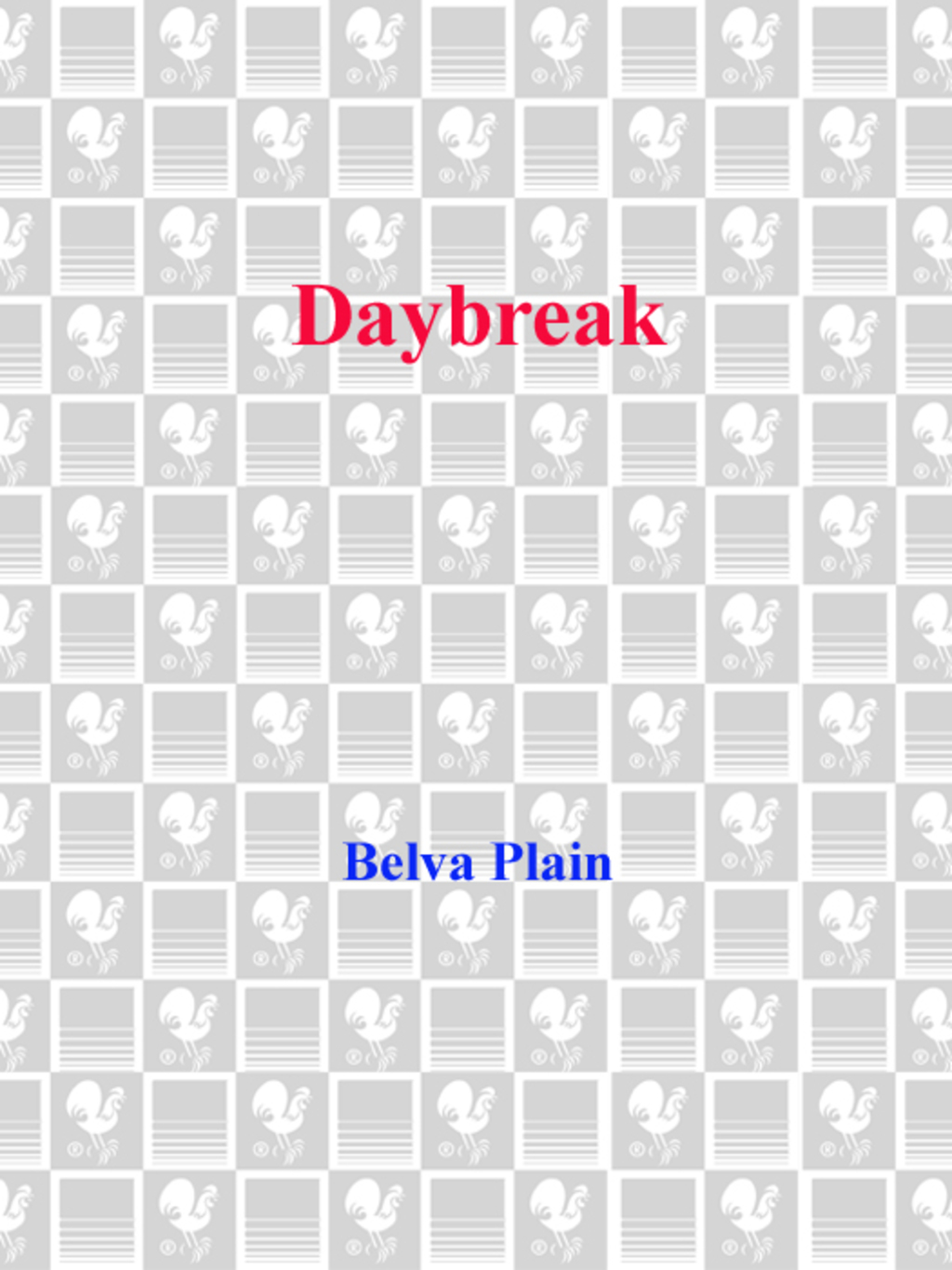 Reflowable Daybreak; $11.09