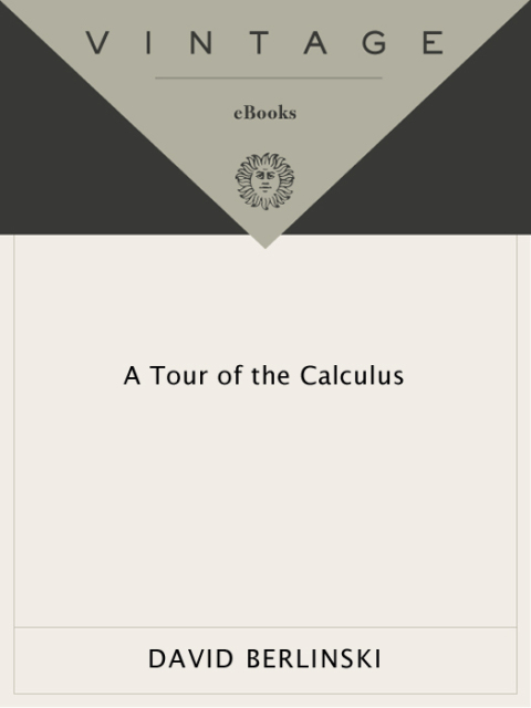 Cover image for book A Tour of the Calculus
