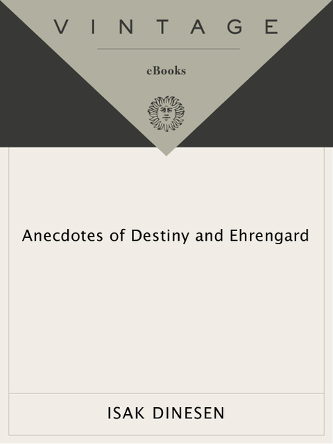 Cover image for book Anecdotes of Destiny and Ehrengard
