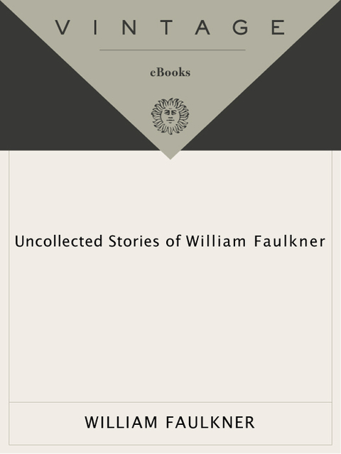 Cover image for book Uncollected Stories of William Faulkner