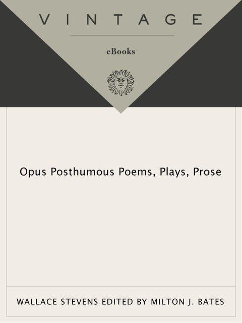 Cover image for book Opus Posthumous