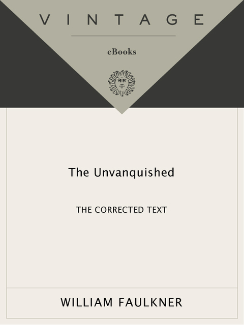 Cover image for book The Unvanquished