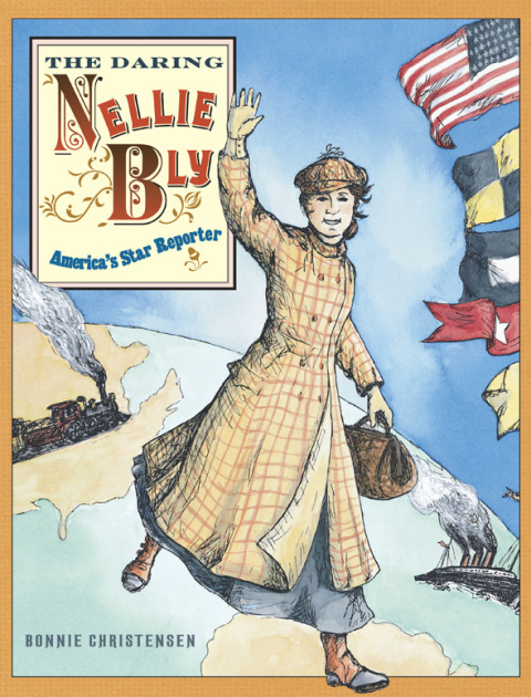 Cover image for book The Daring Nellie Bly