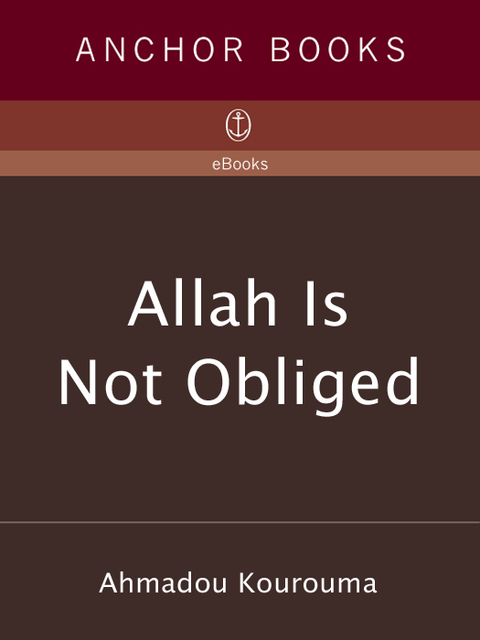 Cover image for book Allah is Not Obliged
