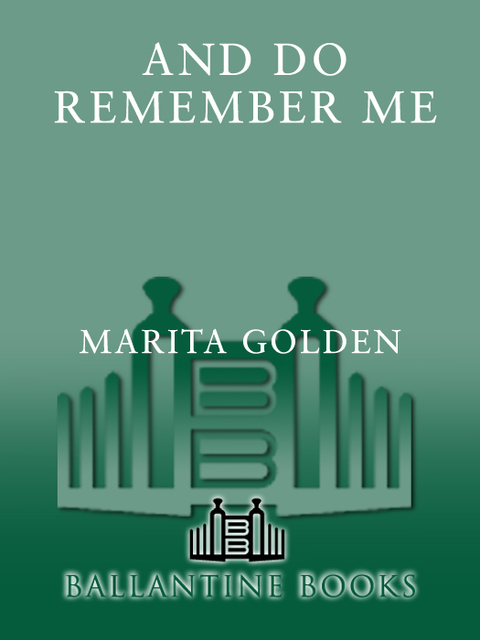Cover image for book And Do Remember Me