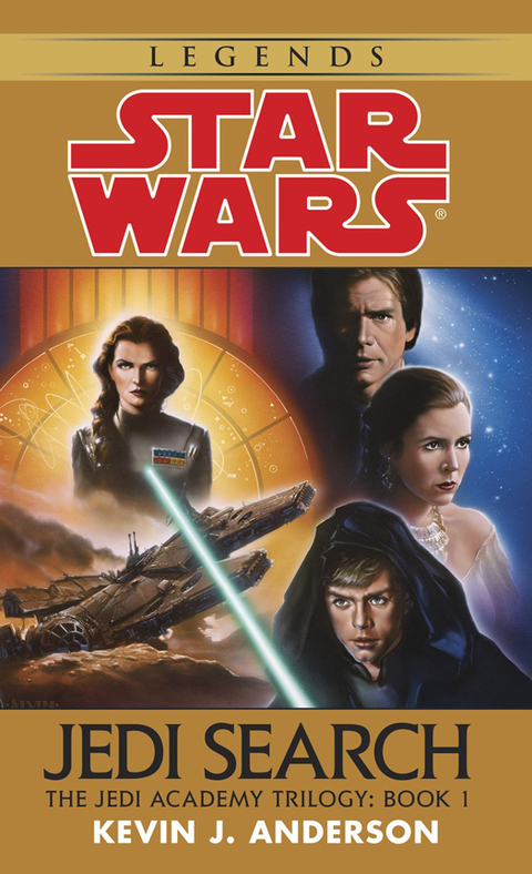 Cover image for book Jedi Search: Star Wars Legends (The Jedi Academy)
