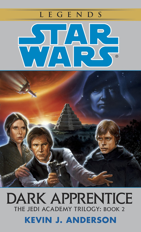 Cover image for book Dark Apprentice: Star Wars Legends (The Jedi Academy)