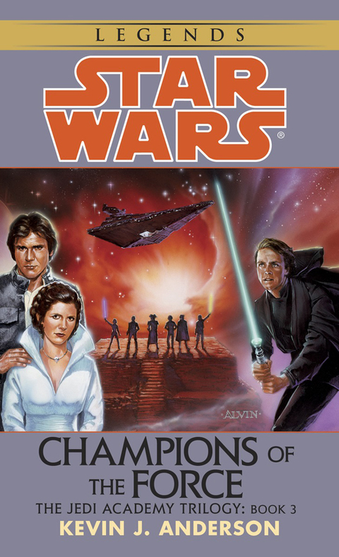 Cover image for book Champions of the Force: Star Wars Legends (The Jedi Academy)