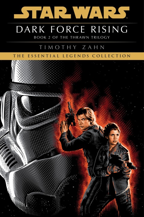 Cover image for book Dark Force Rising: Star Wars Legends (The Thrawn Trilogy)