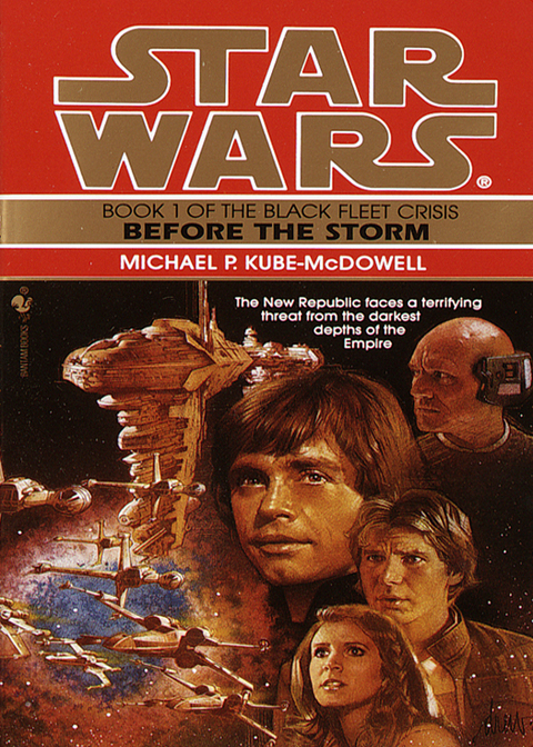 Cover image for book Before the Storm: Star Wars Legends (The Black Fleet Crisis)