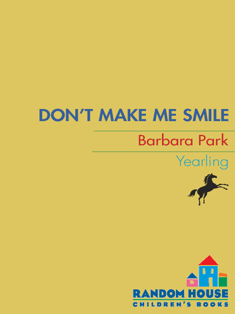 Cover image for book Don't Make Me Smile