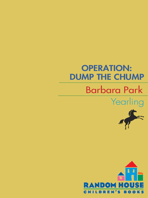 Cover image for book Operation: Dump the Chump