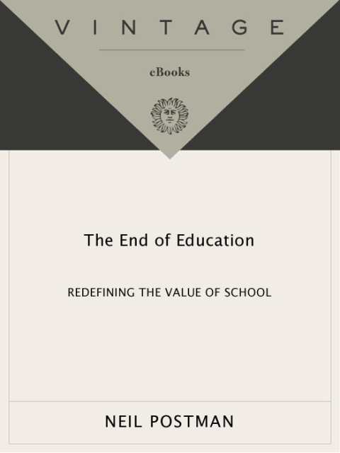 Cover image for book The End of Education