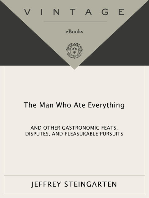 Cover image for book The Man Who Ate Everything