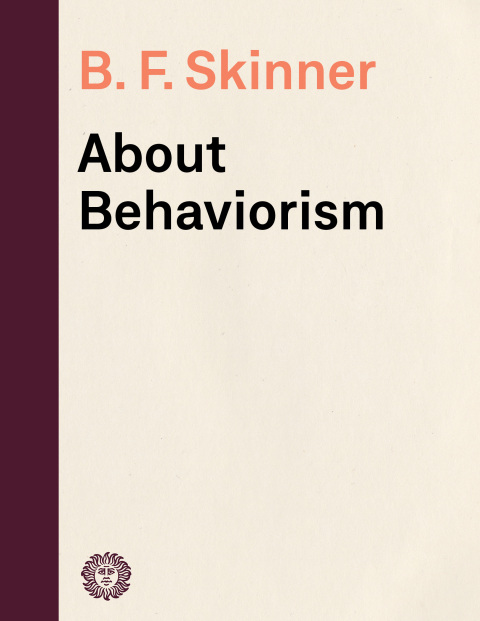 Cover image for book About Behaviorism