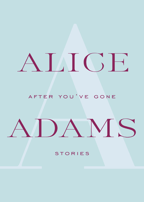 Cover image for book After You've Gone