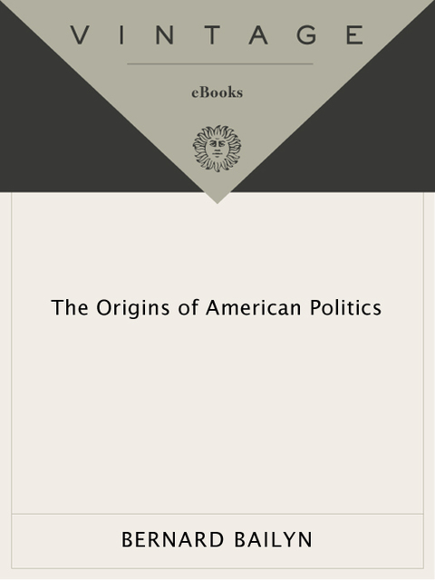 Cover image for book The Origins of American Politics