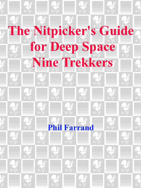 Cover image for book NITPICKER'S GUIDE FOR DEEP SPACE (NEXT)