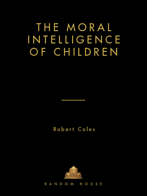 Cover image for book The Moral Intelligence of Children
