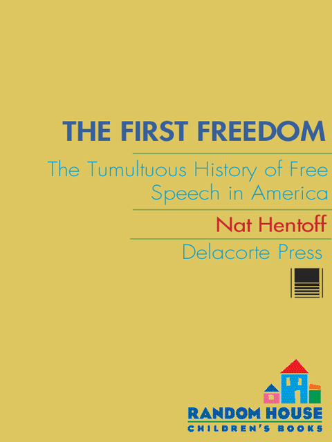 Cover image for book FIRST FREEDOM
