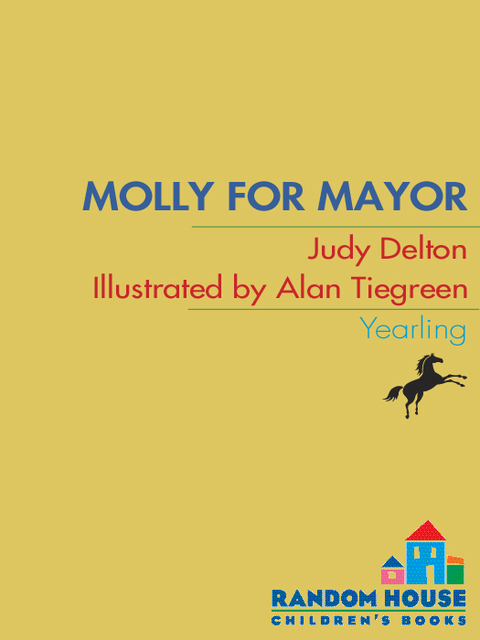 Cover image for book Pee Wee Scouts: Molly for Mayor