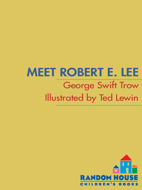 Cover image for book Meet Robert E Lee