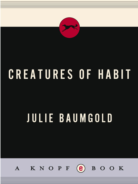 Cover image for book Creatures Of Habit