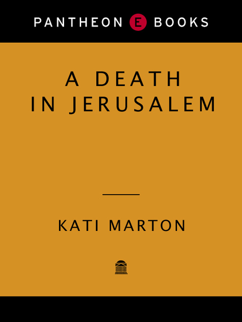 Cover image for book A Death in Jerusalem