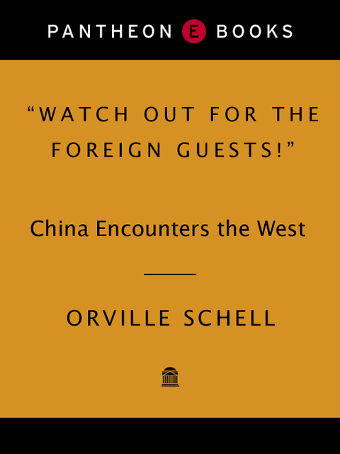 Cover image for book "Watch Out for the Foreign Guests!"