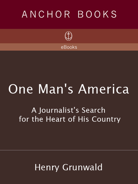 Cover image for book One Man's America