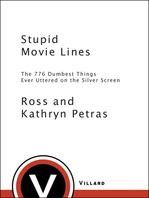 Cover image for book Stupid Movie Lines
