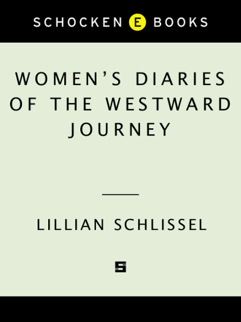 Cover image for book Women's Diaries of the Westward Journey