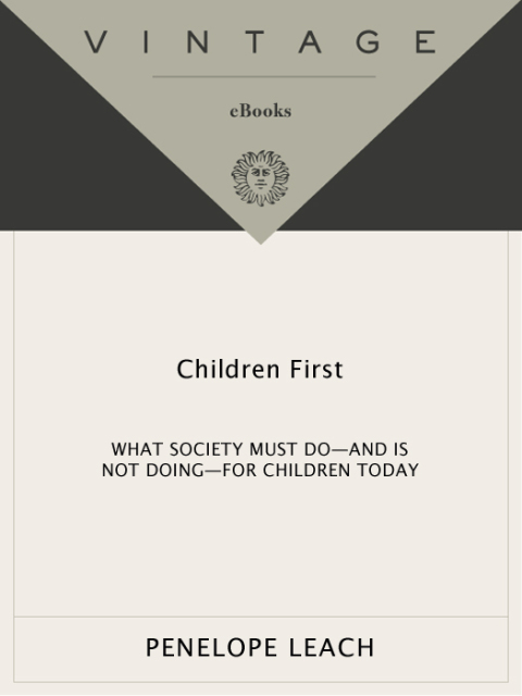 Cover image for book Children First