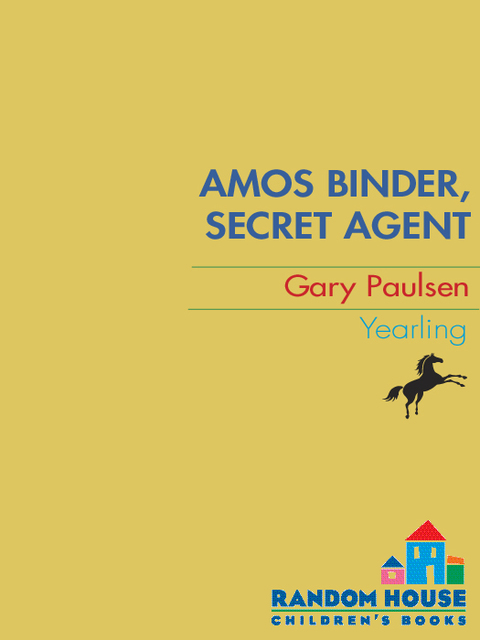 Cover image for book Amos Binder, Secret Agent (Culpepper #28)