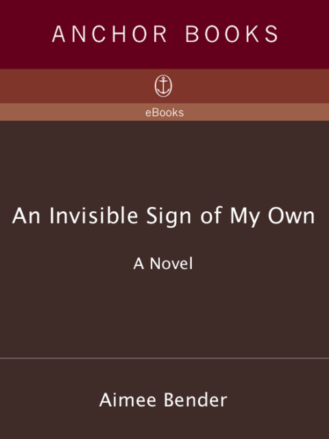 Cover image for book An Invisible Sign of My Own