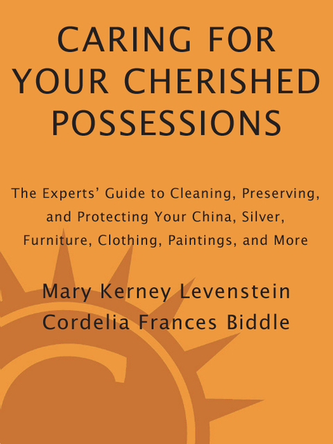 Cover image for book Caring for Your Cherished Possessions