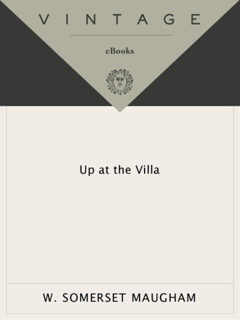 Cover image for book Up at the Villa