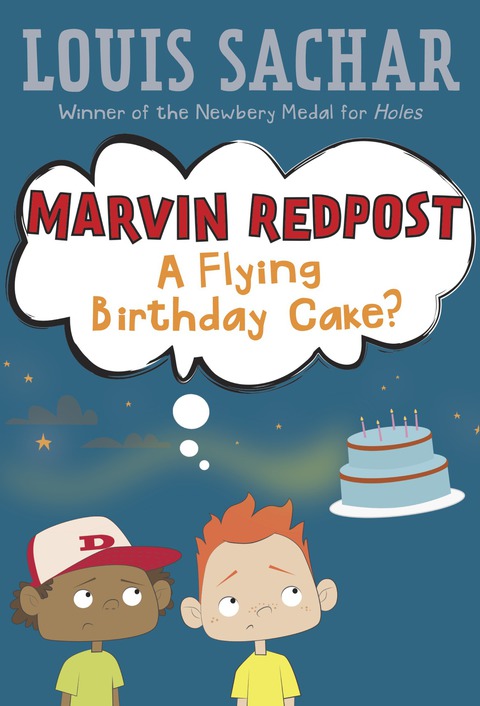 Cover image for book Marvin Redpost #6: A Flying Birthday Cake?