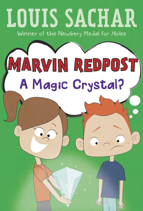 Cover image for book Marvin Redpost #8: A Magic Crystal?