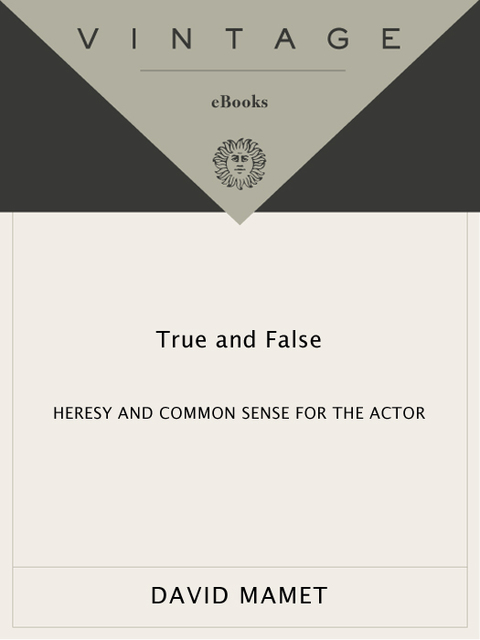 Cover image for book True and False