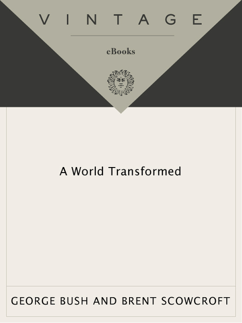 Cover image for book A World Transformed