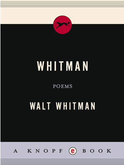 Cover image for book Whitman: Poems