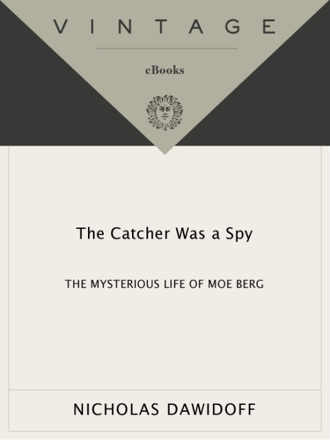 Cover image for book The Catcher Was a Spy