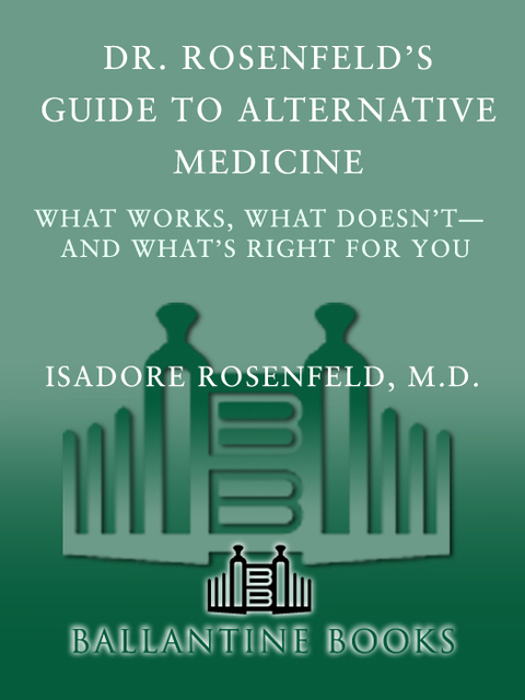 Cover image for book Dr. Rosenfeld's Guide to Alternative Medicine